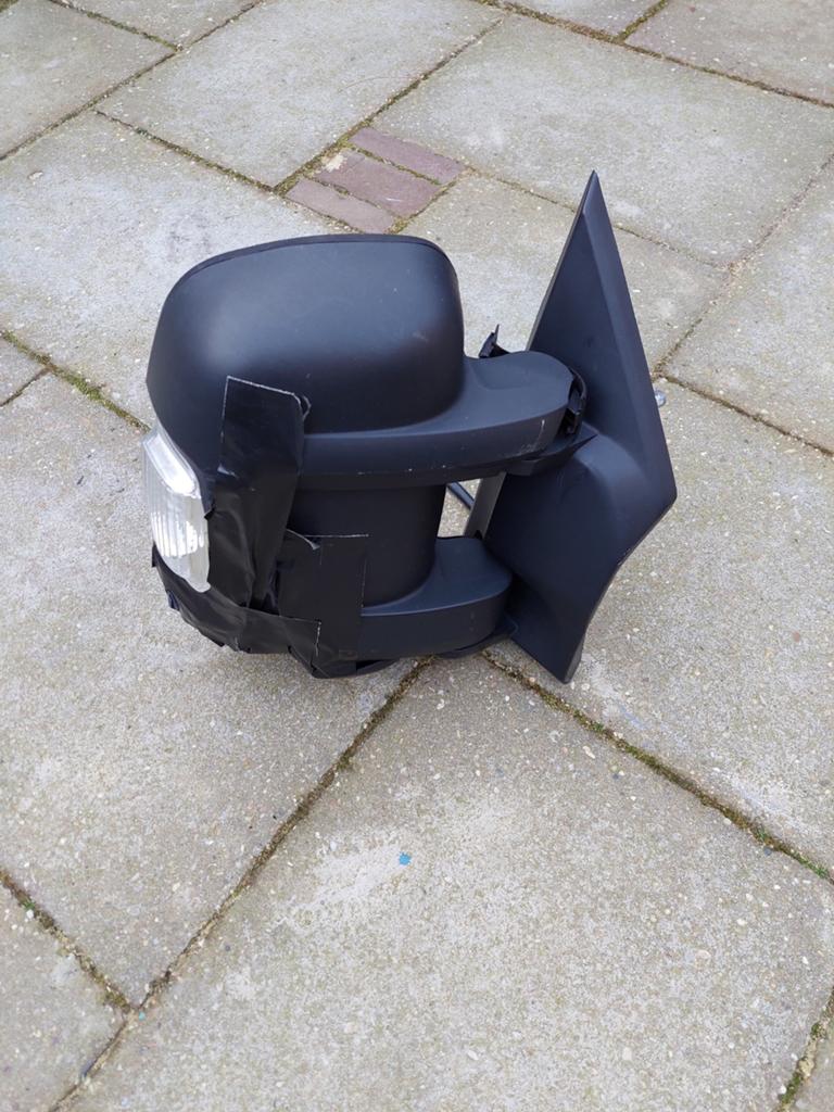 Originele & Beschadigde Rechter Spiegel Fiat Ducato Camper !, Ophalen of Verzenden, Gebruikt