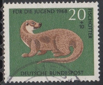 BRD 1968 550 Visotter, Gest, Ophalen of Verzenden, BRD, Gestempeld