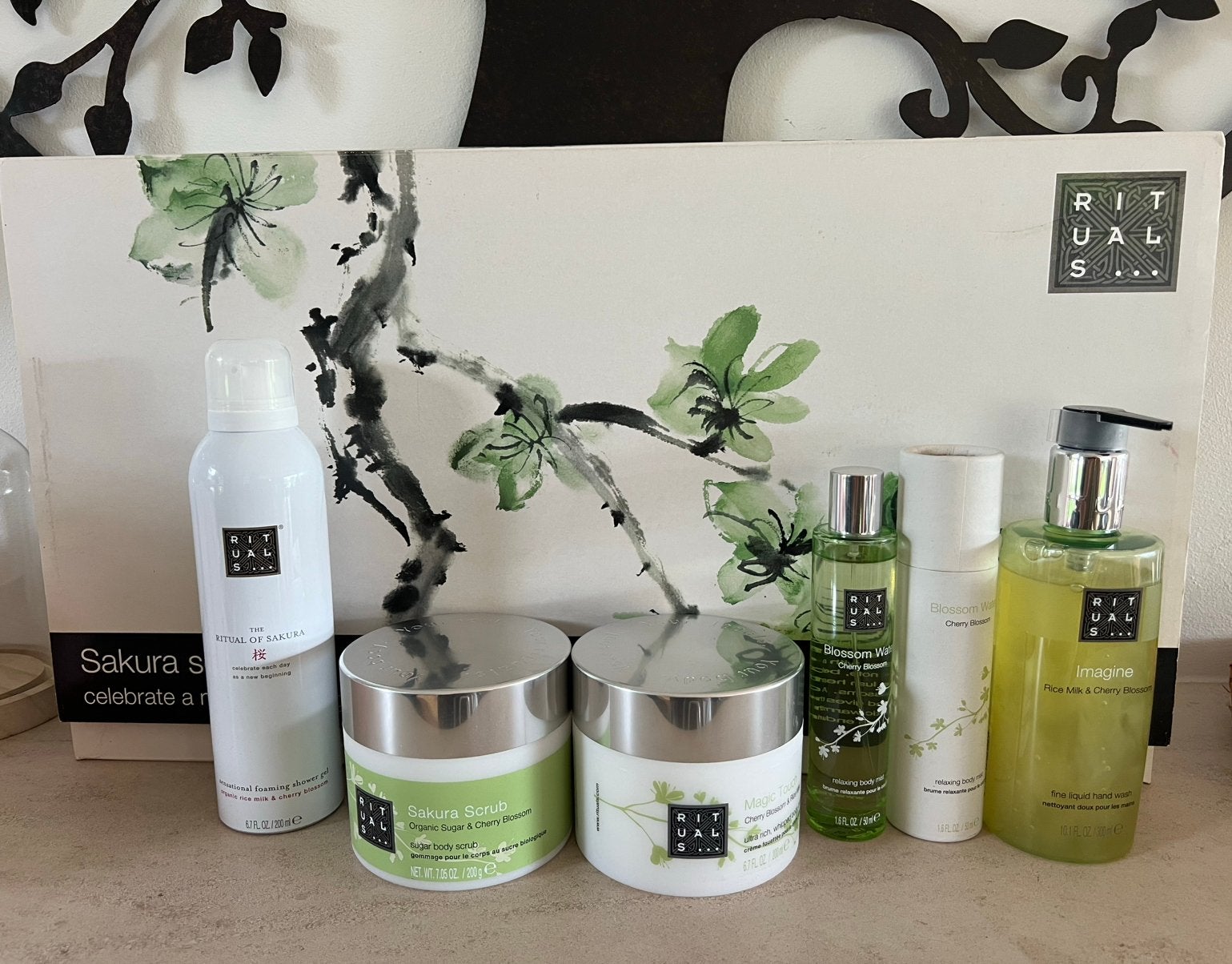 Rituals Sakura Secret Giftset XL 🤍💚🩷 🎁🤩 Nieuw!, Ophalen of Verzenden, Nieuw, Bad & Douche