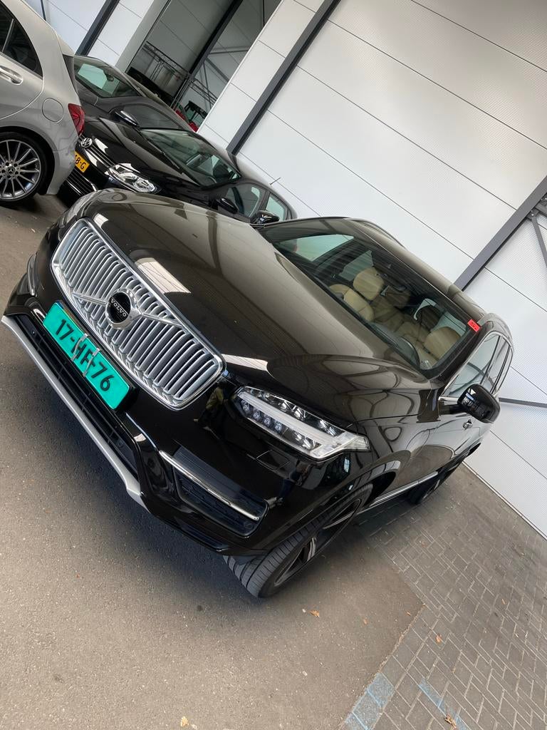 Volvo XC90 2.0 T8 Twin Engine AWD Pi-hy AUT 2016 Zwart, Euro 5, Beige, 1969 cc, 320 pk