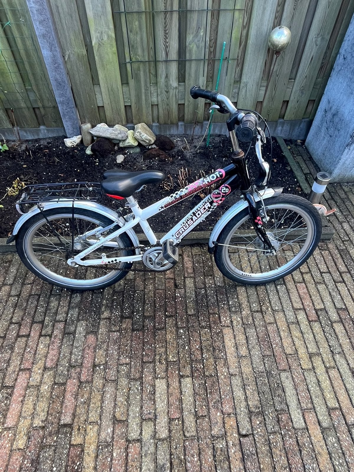 Lukt Crusader 20 inch met naafverlichting en 3 versnellingen, Ophalen, Gebruikt, 20 inch of meer