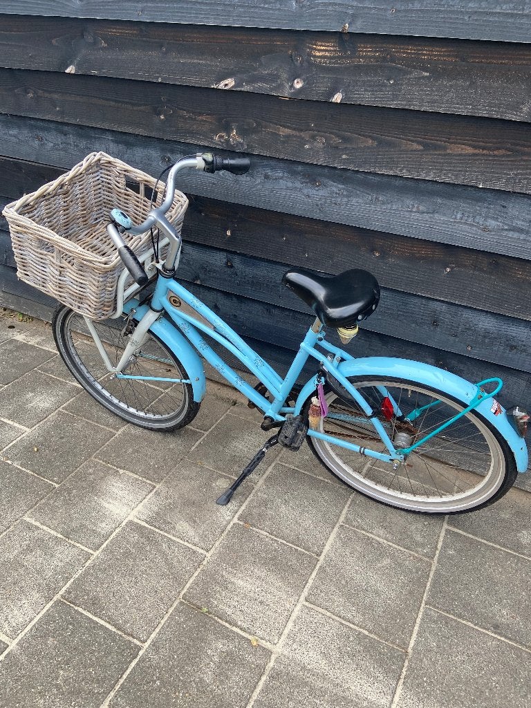 Meisjesfiets 24 inch bijna gratis, Ophalen, Gebruikt, Cortina, Terugtraprem