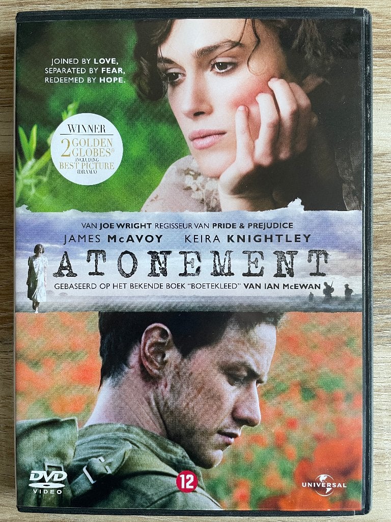 Atonement (2007) - dvd, Gebruikt, Historisch of Kostuumdrama, Nederlands, Ophalen of Verzenden