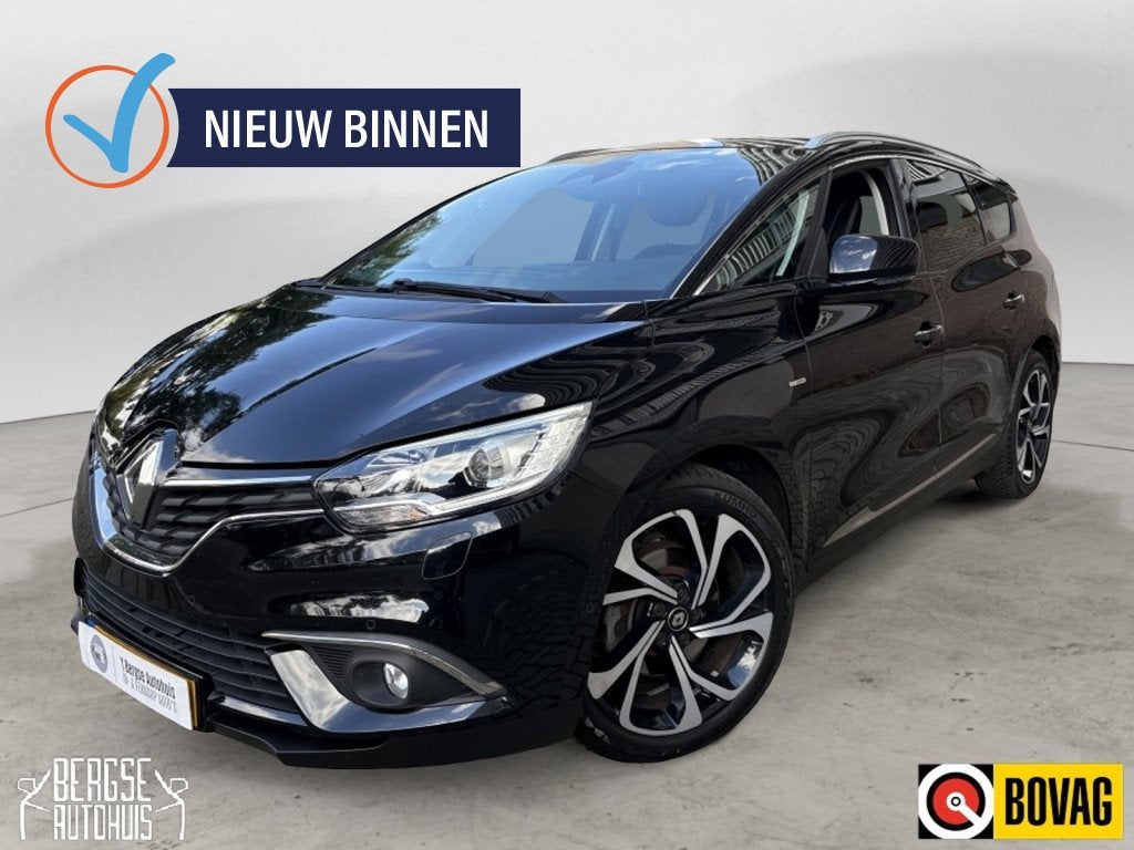 Renault Grand Scénic 1.2 TCe Bose 7p. Navi Clima Massage, Auto's, Dealer onderhouden, Gebruikt, 4 cilinders, 1850 kg