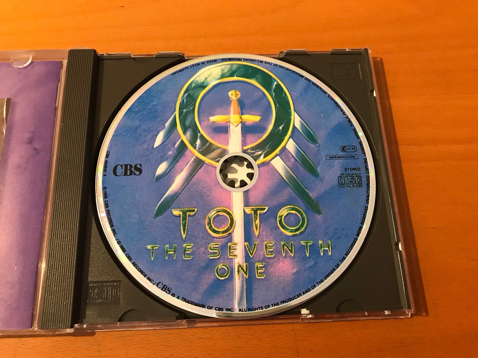 Toto - The Seventh One CD (Picture Disc), Pop, Ophalen of Verzenden, Zo goed als nieuw, Inclusief doosje