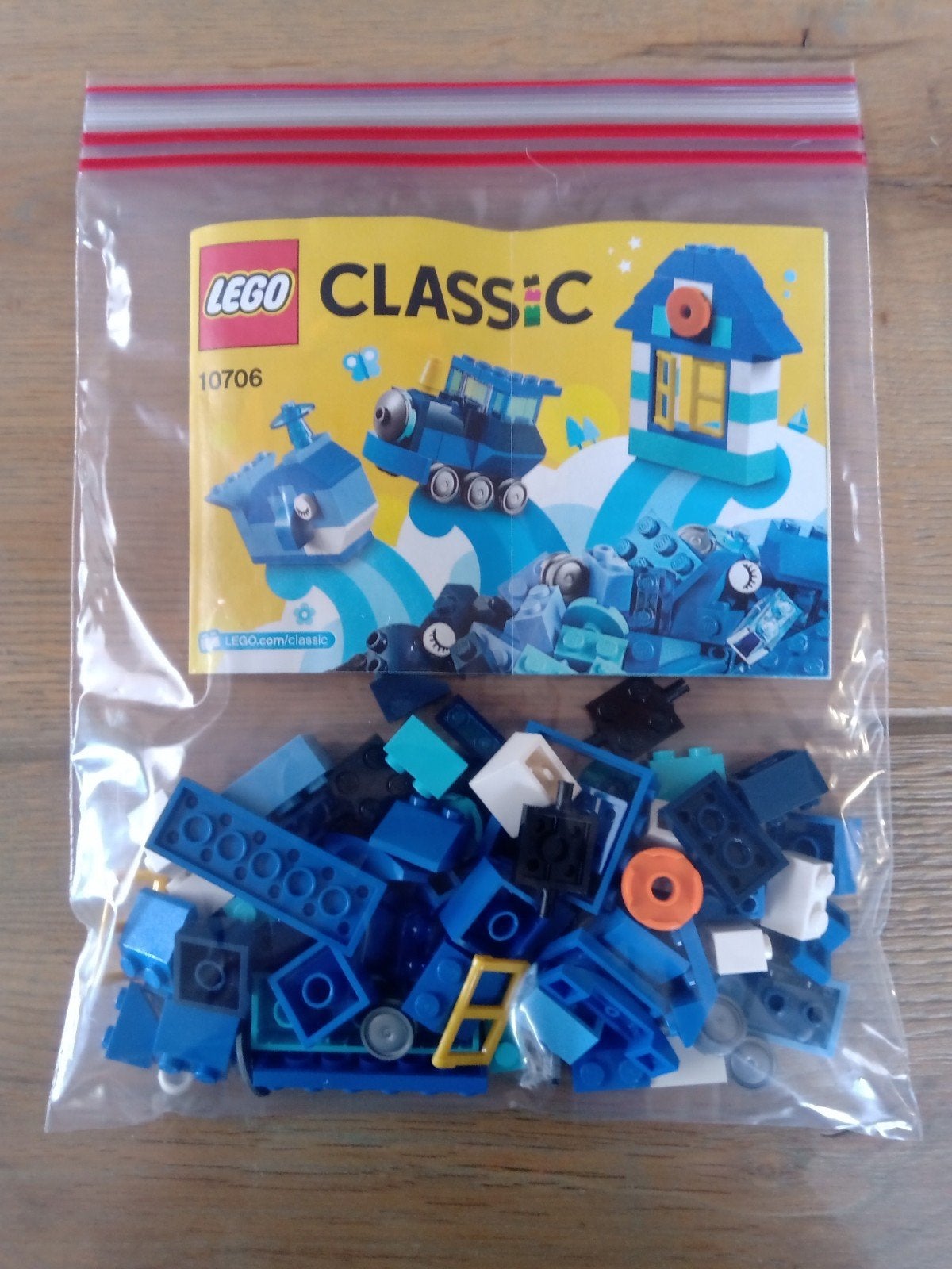 Lego classic 10706, Lego, Ophalen of Verzenden, Zo goed als nieuw, Compleet