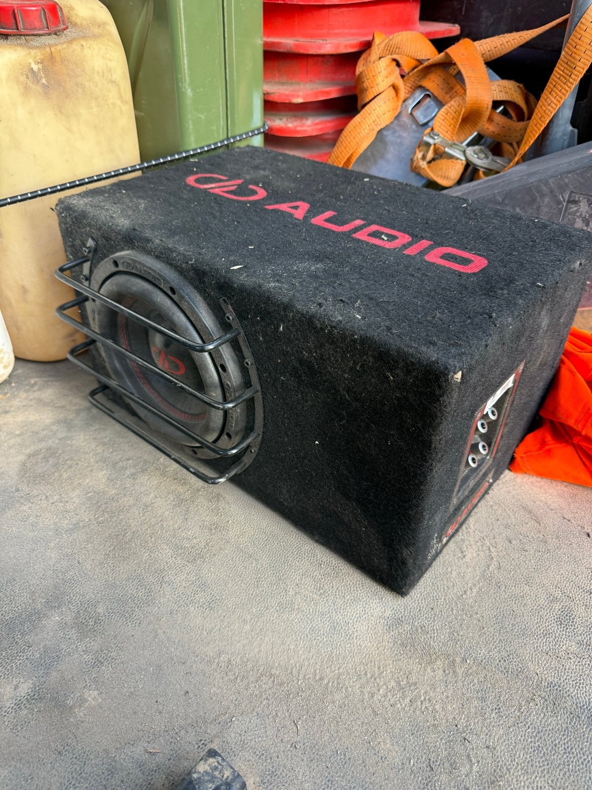 Digital design  Audio Subwoofer LE-M08 - 250W RMS, 500W Piek, Ophalen of Verzenden, Gebruikt, Universele onderdelen
