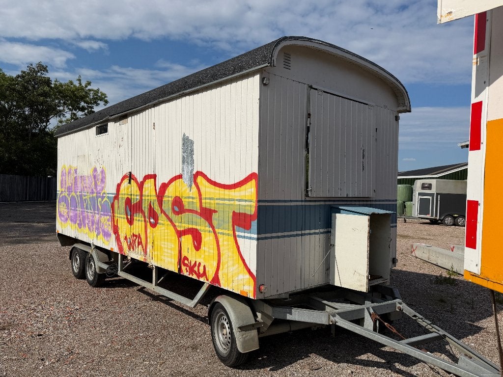 Grote schamel schaftwagen schaftkeet pipowagen verkoopwagen, Ophalen of Verzenden
