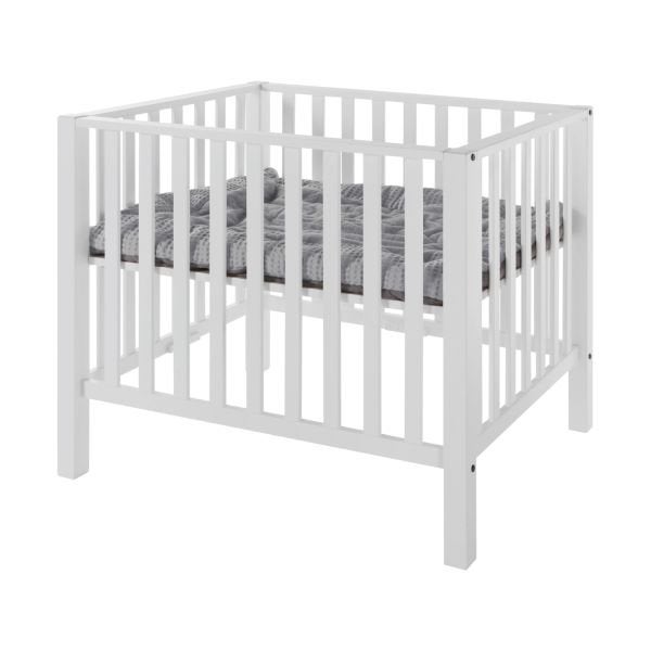 Europe Baby Casper Box Mat Wit – Zgan / Nette Staat, Ophalen, Zo goed als nieuw, Vierkant, In hoogte verstelbaar