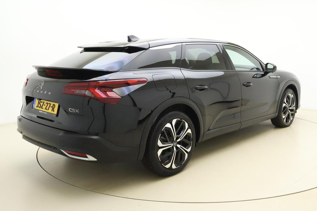 Citroen C5 X 1.6 Plug-in Hybrid 225 Shine | Lederenbekleding, 1350 kg, Gebruikt, Zwart, Hybride Elektrisch/Benzine