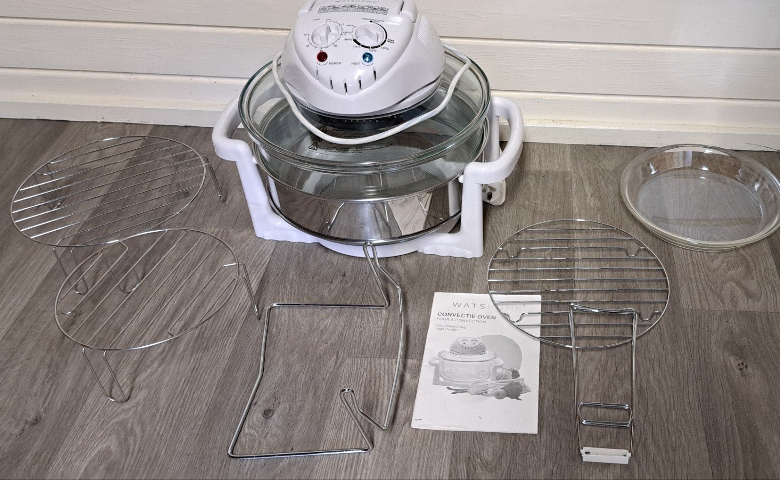 whatshome convectie halogeen oven., Witgoed en Apparatuur, Ophalen, Zo goed als nieuw, Vrijstaand