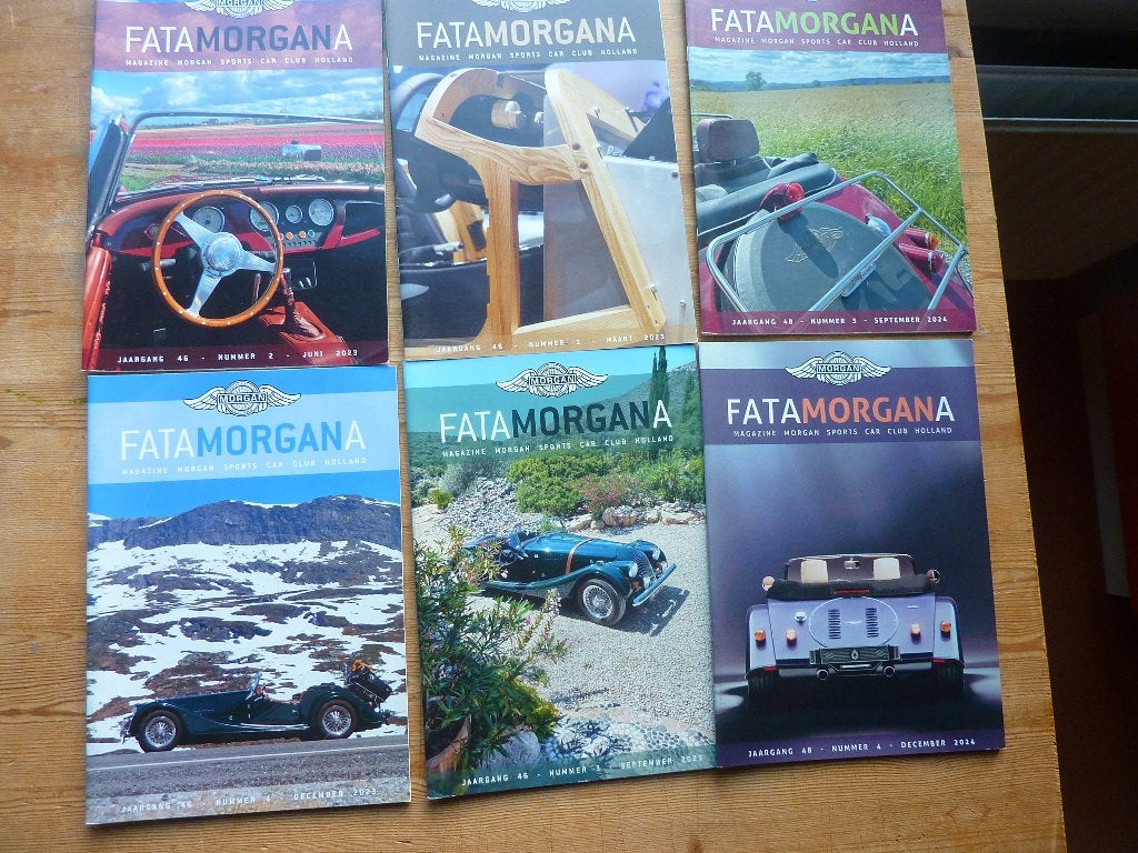 Morgan - Fata Morgana 6 nummers + documentatie    , MSCCH, Ophalen of Verzenden, Zo goed als nieuw, Overige merken