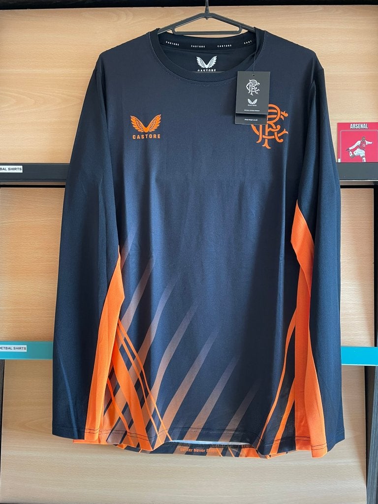 Glasgow Rangers Castore Voetbalshirt Nieuw Maat S Longsleeve, Castore, Zwart, Nieuw, Ophalen of Verzenden