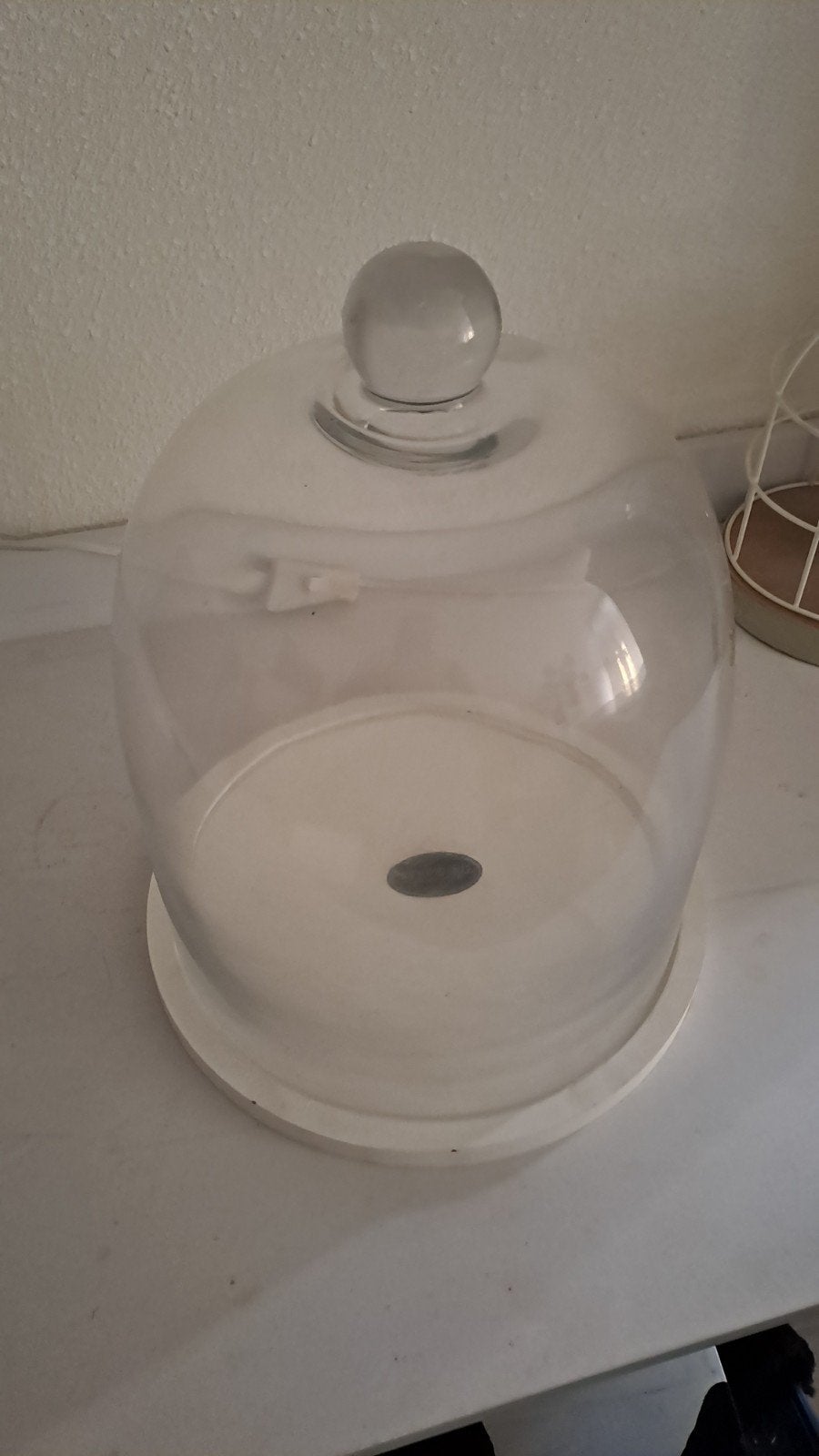 Stolp van riverdale, Glas, Ophalen, Gebruikt, 28 cm