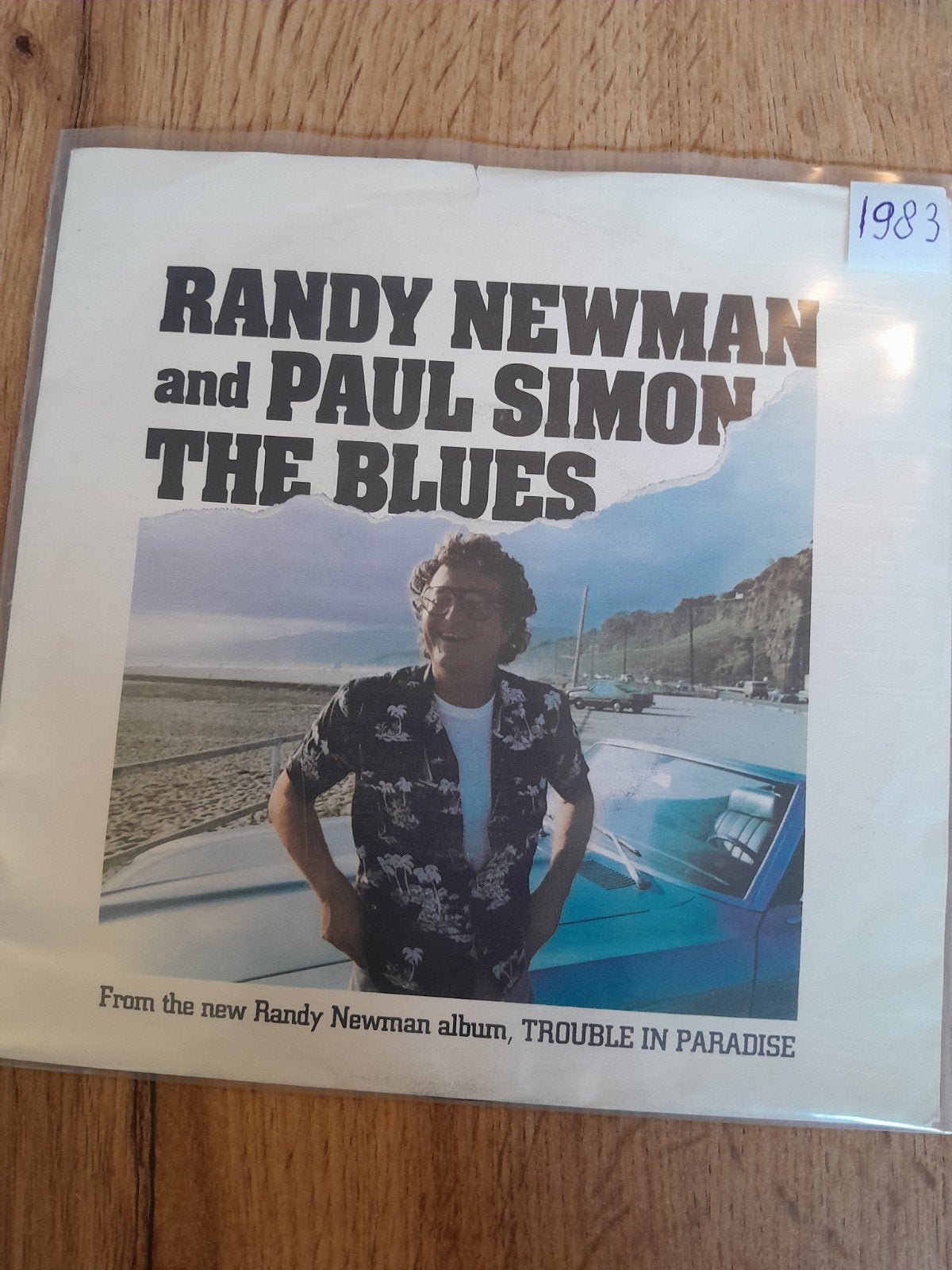 Randy newman 7inch the blues, Ophalen of Verzenden, Zo goed als nieuw, Pop