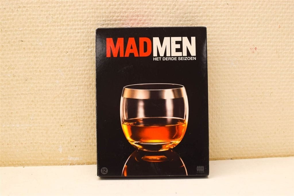 4 dvd box Mad men het derde seizoen 49536, Ophalen of Verzenden, Gebruikt