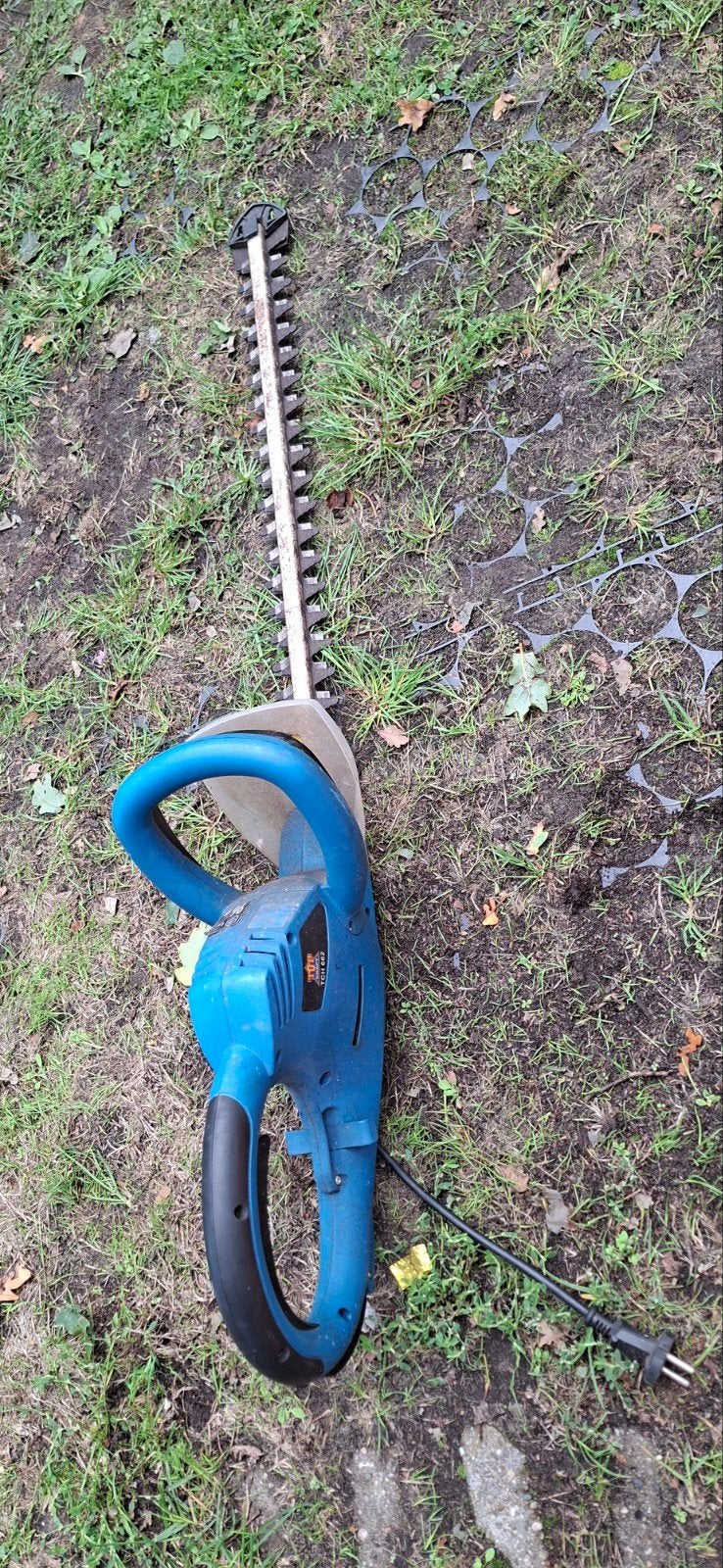 Topcoat elektrische heggenschaar, Tuin en Terras, Heggenscharen, Ophalen, Gebruikt, Elektrisch, TOPCRAFT GARDEN