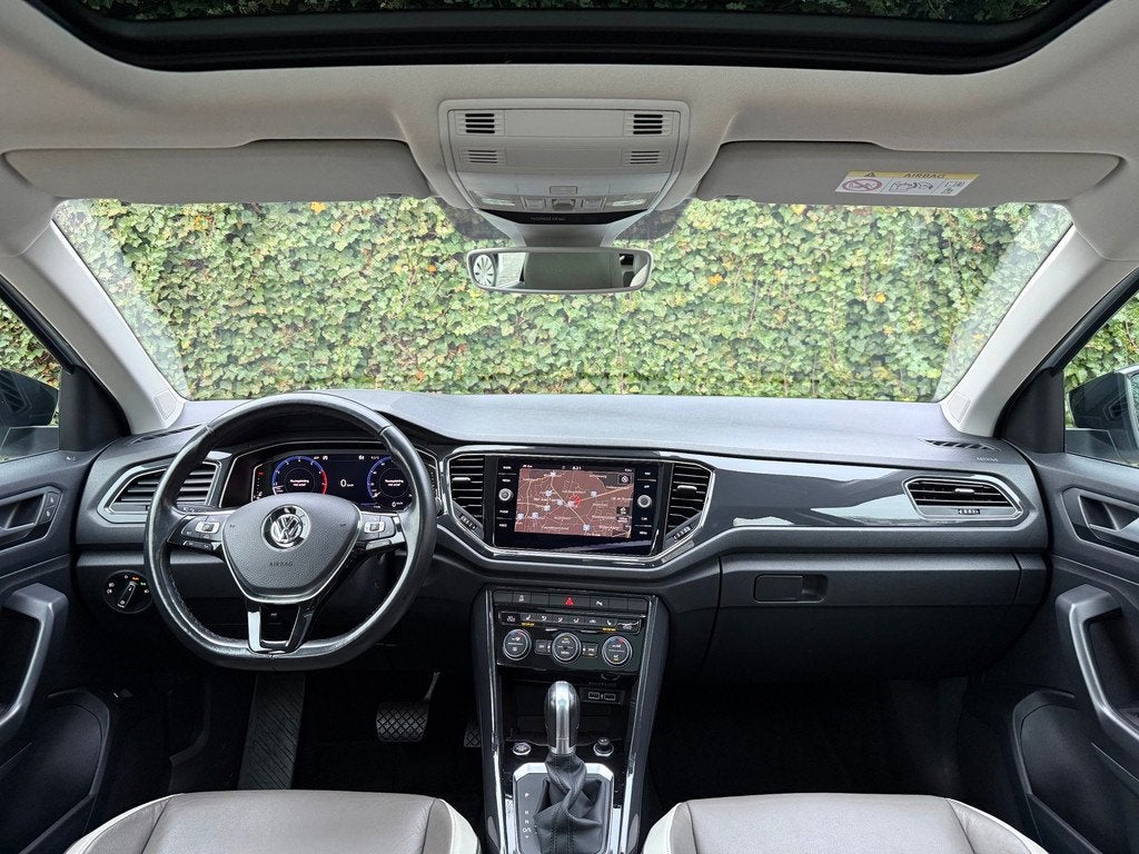 Volkswagen T-ROC 2.0 TSI 4Motion Sport | Pano | Leder | Trek, Auto's, Volkswagen, Automaat, 15 km/l, Gebruikt, Euro 6