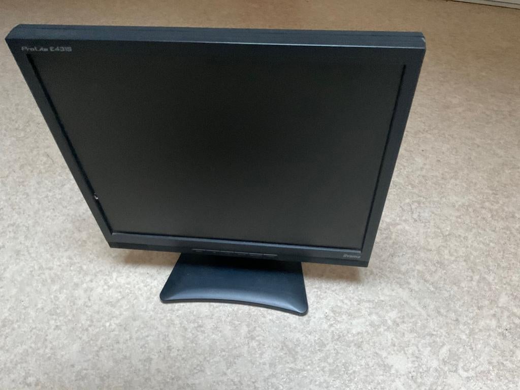 Iiyama ProLite E431S Monitor - Zwart, Computers en Software, Monitoren, Gebruikt, Iiyama, Ophalen of Verzenden, Overige resoluties