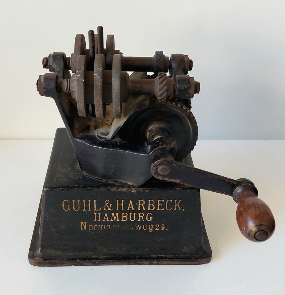 Antieke Pipifax Messenslijper Slijpapparaat Guhl & Harbeck , Verzenden