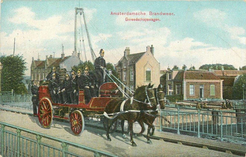 701-404-047 Amsterdam Brandweer, Verzenden, Voor 1920, Noord-Holland