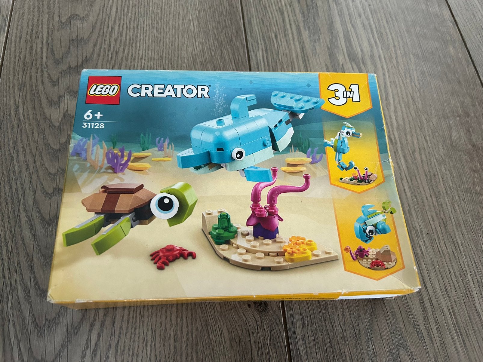 Lego Creator 31128 Dolfijn en Schildpad nieuw, Lego, Nieuw, Ophalen of Verzenden, Compleet