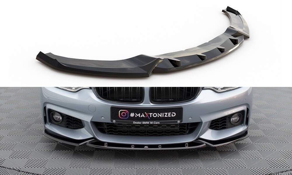 Voorlip diffuser skirt achterlip spoiler BMW 4-serie F32 13+, Ophalen of Verzenden