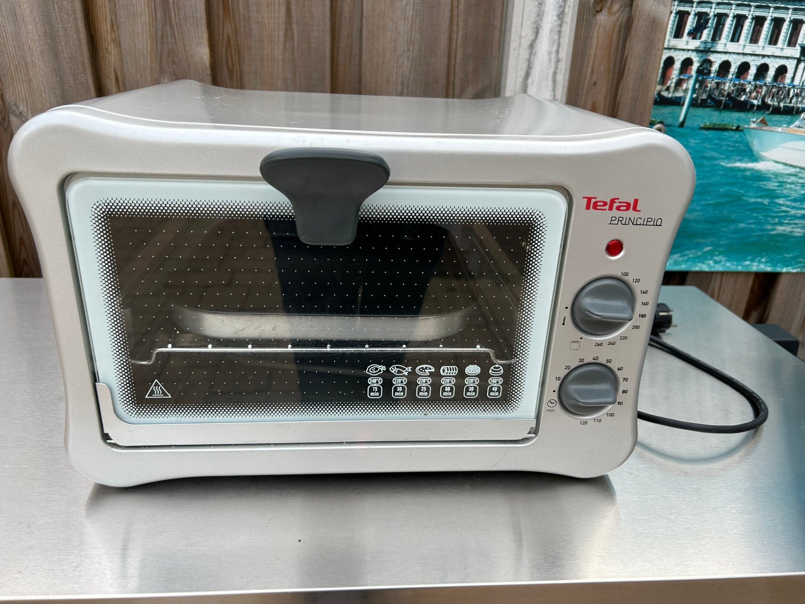 Tafel Principio oventje, Witgoed en Apparatuur, Ophalen, Gebruikt, Tefal, Mini-oven