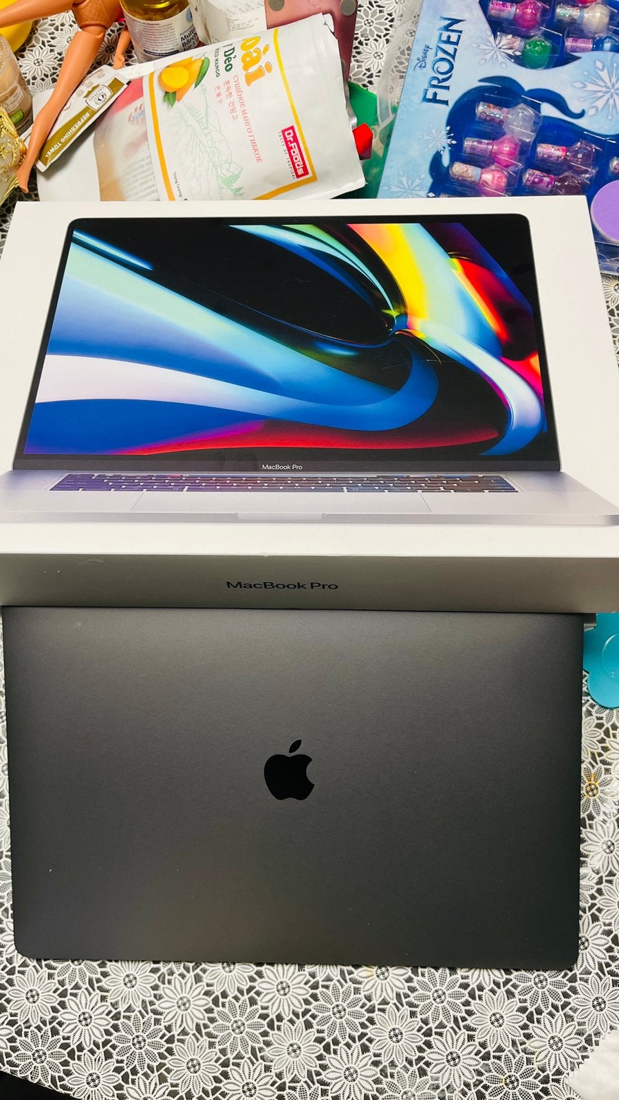 MacBook Pro  16 inch core i9 1TB opslag ( compleet ), Zo goed als nieuw, 16 inch, 4 Ghz of meer, Ophalen