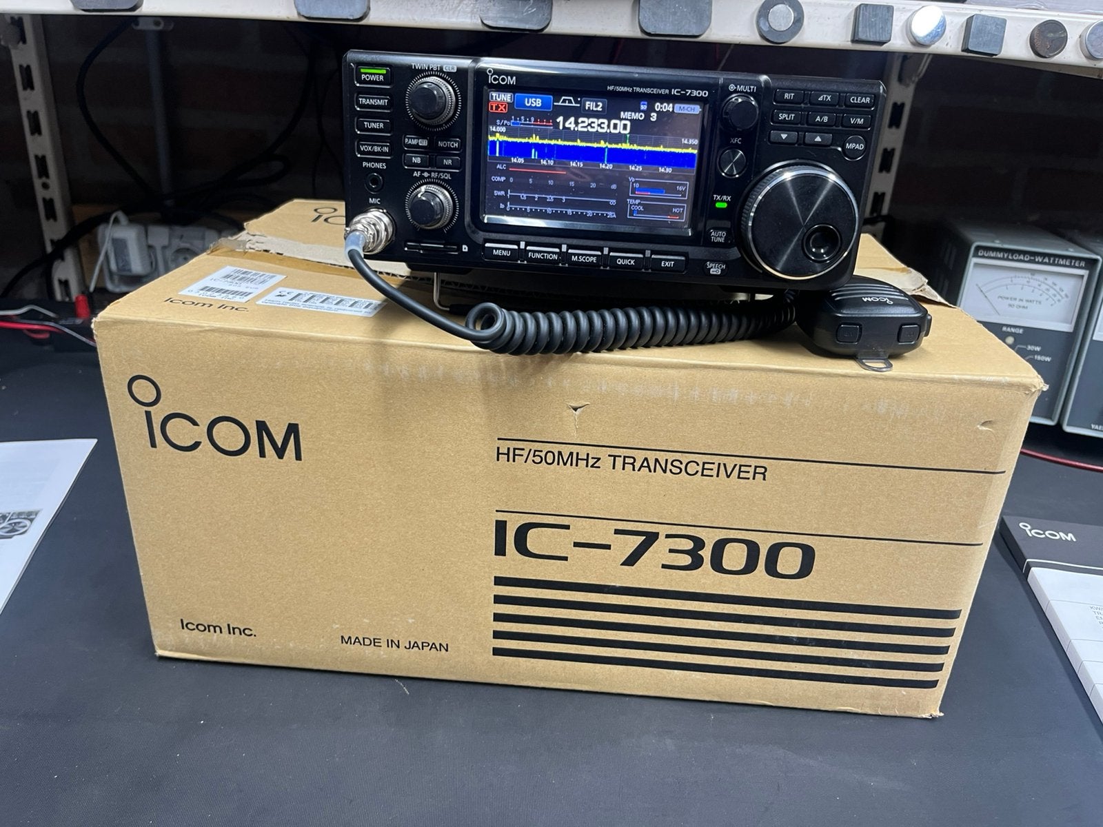 Icom 7300 hf, Telecommunicatie, Zenders en Ontvangers, Ophalen of Verzenden, Zo goed als nieuw