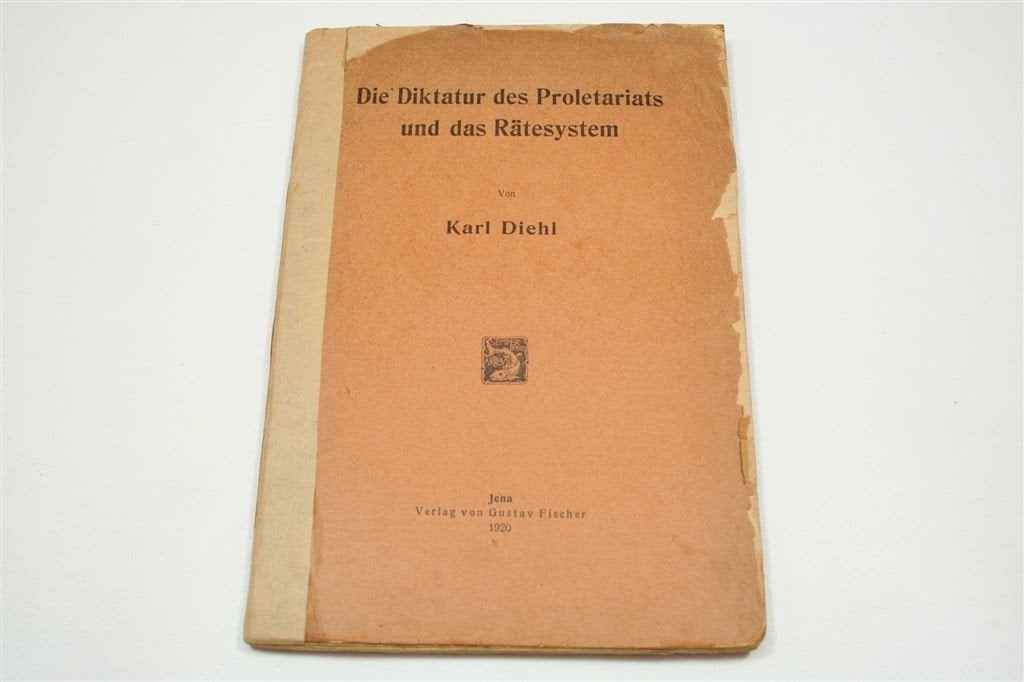 Diktatur des Proletariats — Rätesystem, Jena 1920, Ophalen of Verzenden