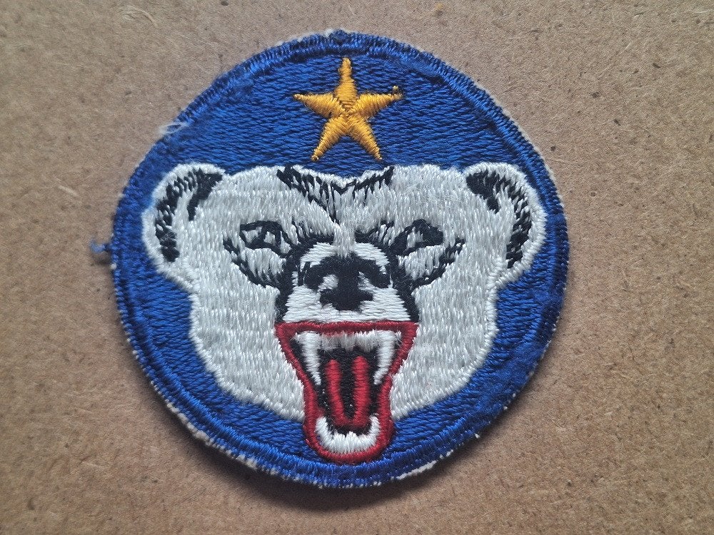 WWII US Alaskan Department Defence Command patch, Verzenden, Amerika, Embleem of Badge