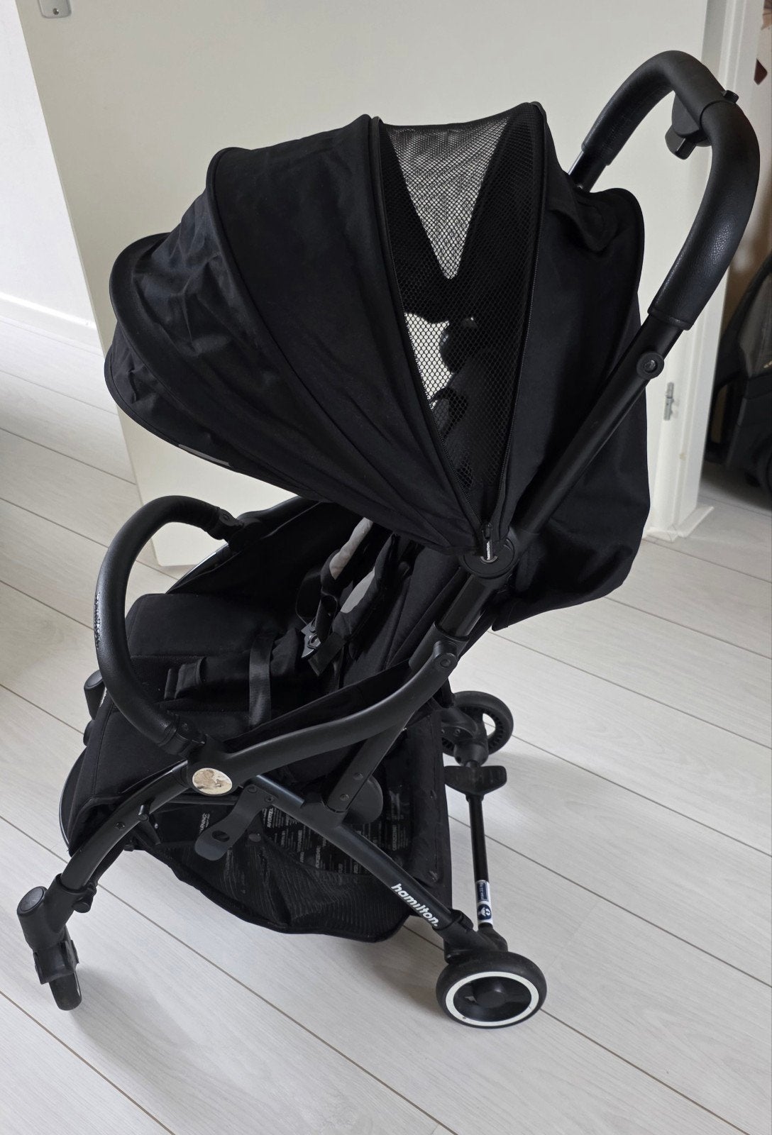 Hamilton Buggy met voetenzak en reistas, Ophalen, Zo goed als nieuw, Kinderwagen, Overige merken