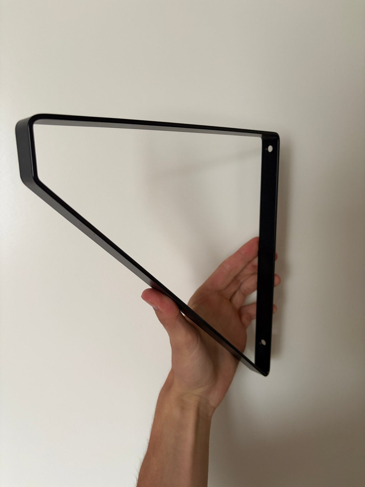 2x2 Duraline Plankdrager Zwart 24x25,5 cm, Ophalen, Nieuw