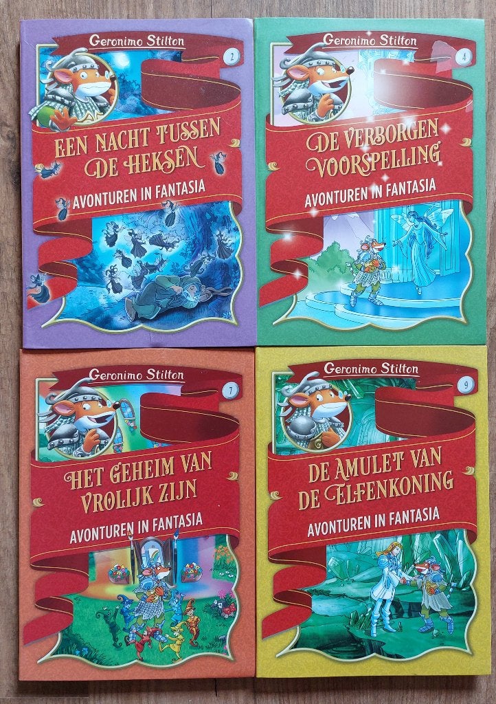Geronimo Stilton boeken, Boeken, Fictie algemeen, Geronimo Stilton, Ophalen of Verzenden, Zo goed als nieuw