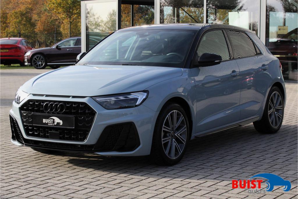 Audi A1 Sportback 35 TFSI 150pk S-Line LED KEYLESS ACC 24024, Auto's, Audi, 4 cilinders, Bedrijf, Adaptive Cruise Control, Zilver of Grijs