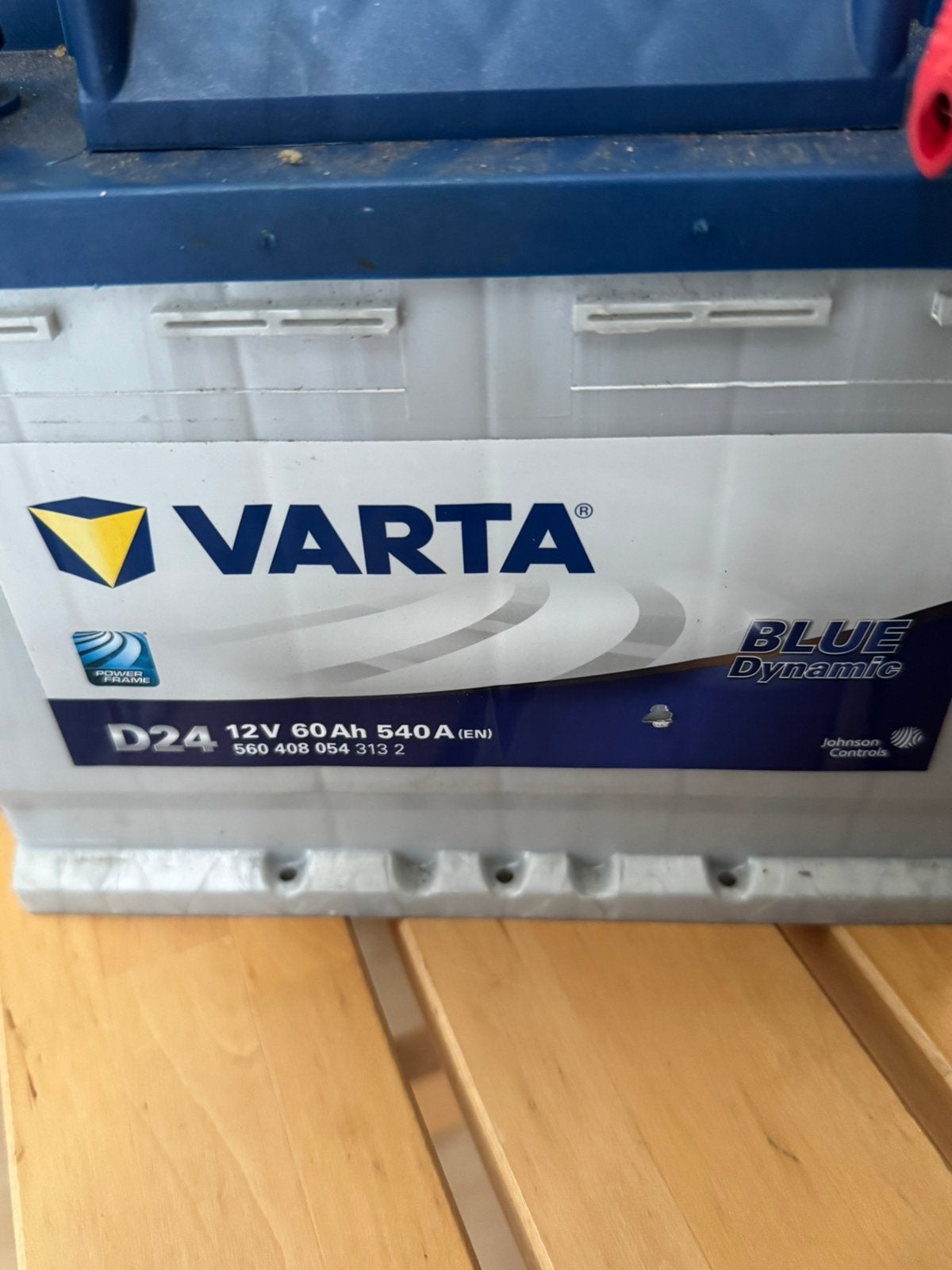 Varta 12V 60ah 540A Accu, Auto-onderdelen, Accu's en Toebehoren, Ophalen of Verzenden, Gebruikt
