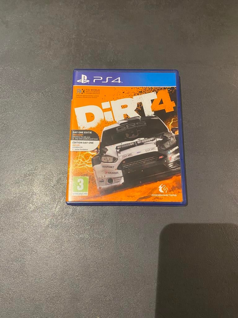 Te koop dirt 4 ps4, 1 speler, Racen en Vliegen, Ophalen of Verzenden, Zo goed als nieuw