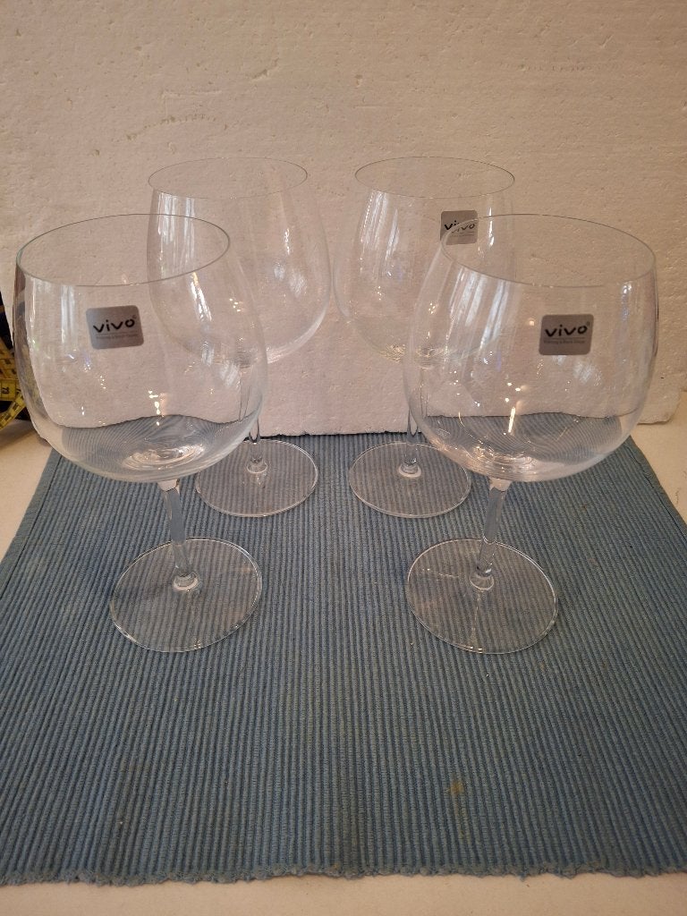 Vivo - Villeroy & Boch - 4 mooie cocktailglazen, Glas of Glazen, --, Vivo, Villeroy & Boch