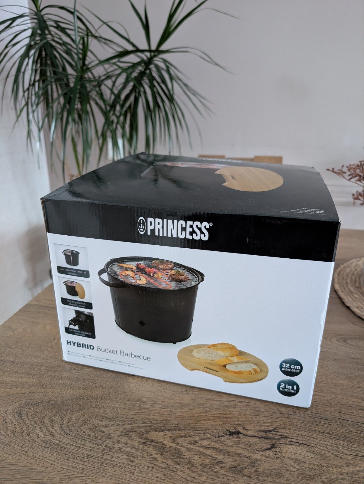 Princess Hybrid Bucket Barbecue - Nieuw in doos, Tuin en Terras, Ophalen, Nieuw, Princess