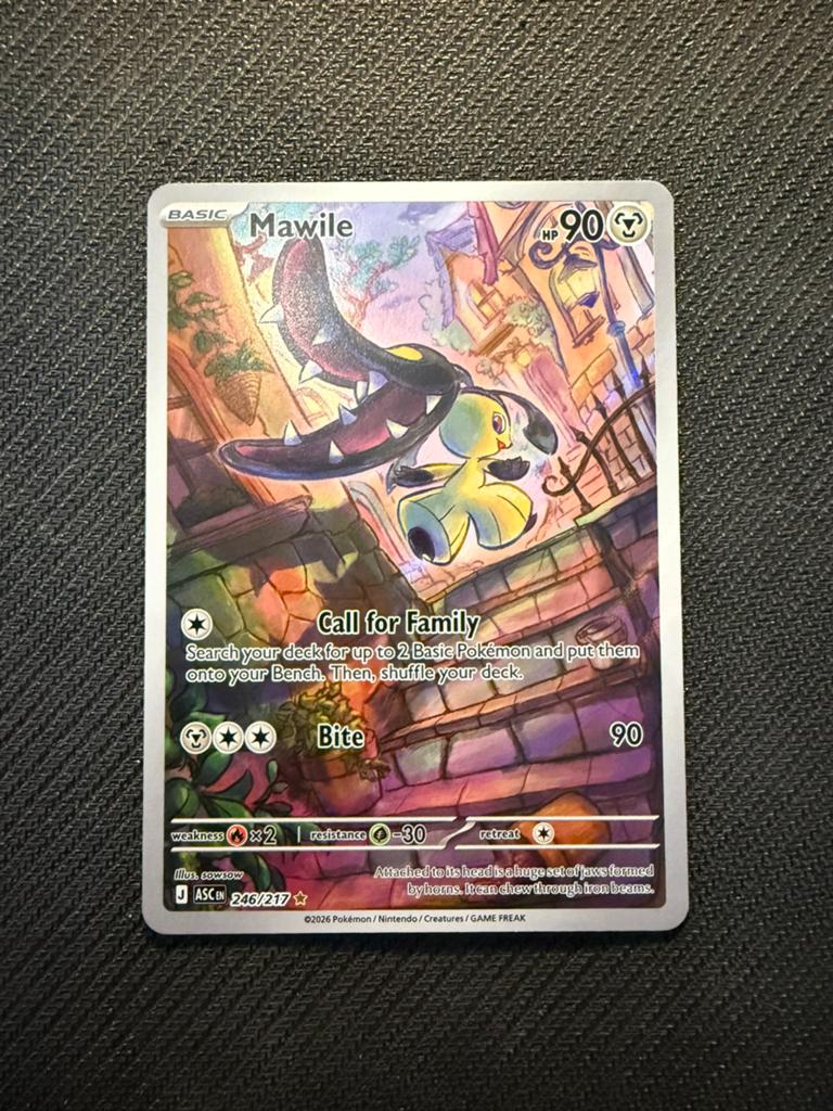 Mawile 246/217 Ascended Heroes Pokemon, Ophalen, Nieuw, Losse kaart