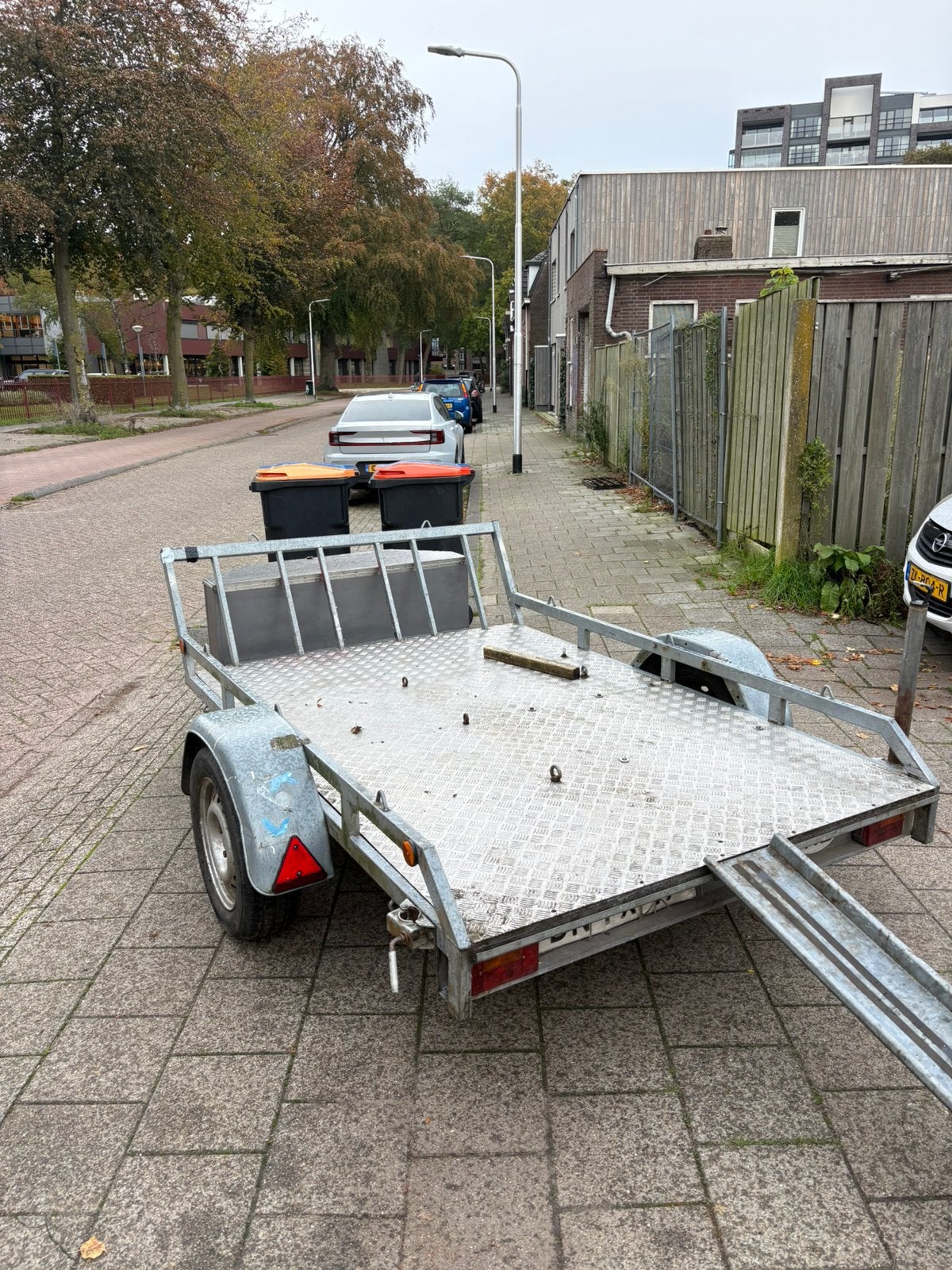 Nette motor trailer., Auto diversen, Ophalen of Verzenden, Gebruikt