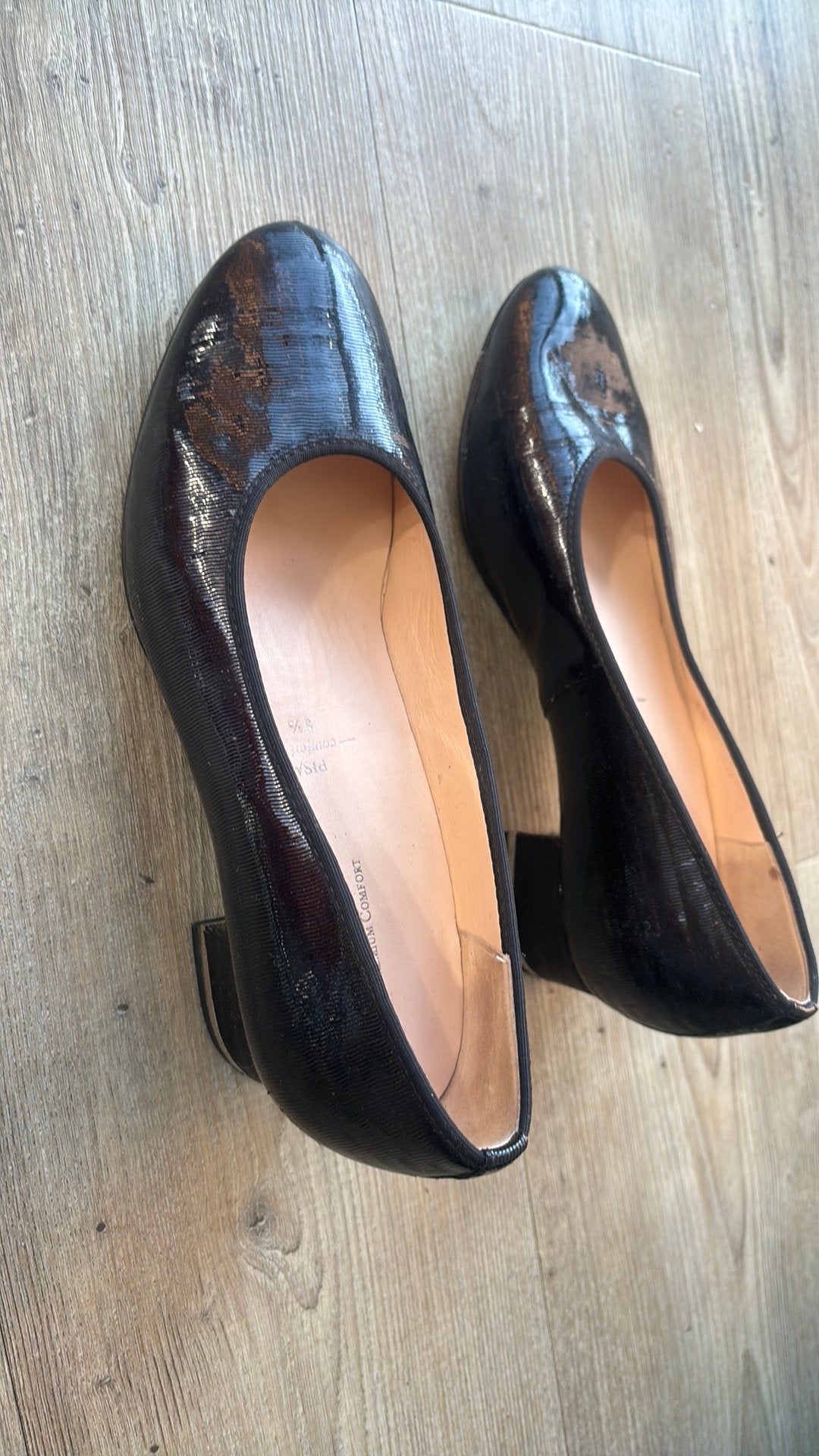 Hassia schoenen lak maat 5,5, Ophalen of Verzenden, Zo goed als nieuw, Zwart, Sneakers of Gympen