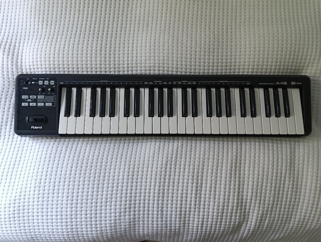 Roland A-49 MIDI Keyboard Controller - Compact en Krachtig, Muziek en Instrumenten, Keyboards, Roland, Zo goed als nieuw, Midi-aansluiting