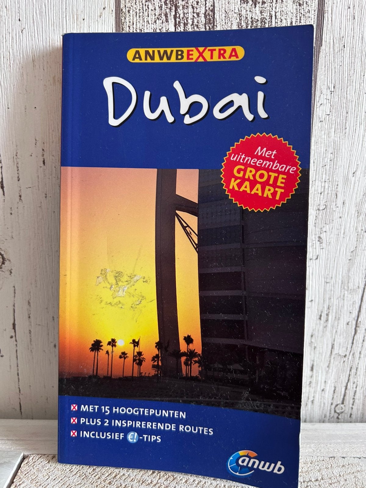 Gerhard Heck - Dubai anwb reisgids met grote kaart, Gerhard Heck, Europa, Ophalen of Verzenden, Zo goed als nieuw