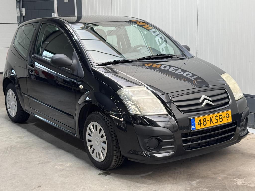 Citroen C2 1.4i Furio, Auto's, Citroën, Voorwielaandrijving, 4 cilinders, 965 kg, Zwart