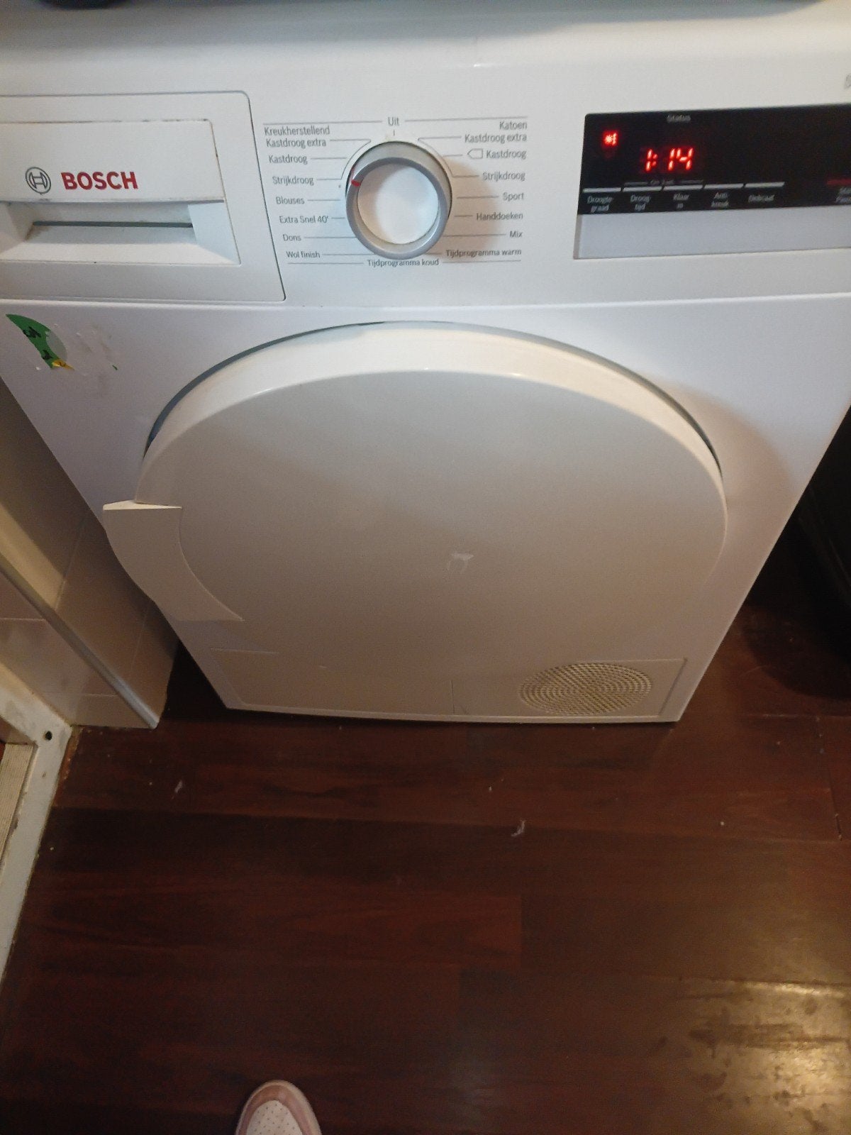 Bosch Serie 4 Condensdroger - Zo goed als nieuw, Ophalen, 8 tot 10 kg, Zo goed als nieuw, Voorlader