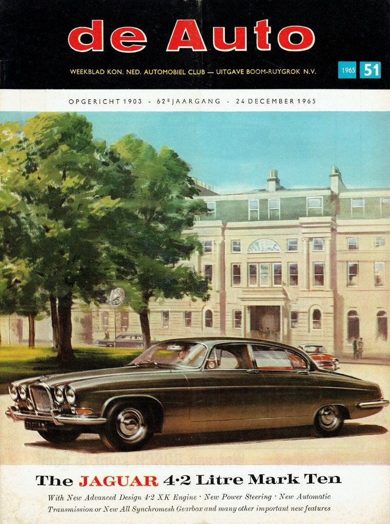 De Auto 1965 nr. 51 (o.a. Lancia Flaminia 2.8), Verzenden, Gelezen, Algemeen