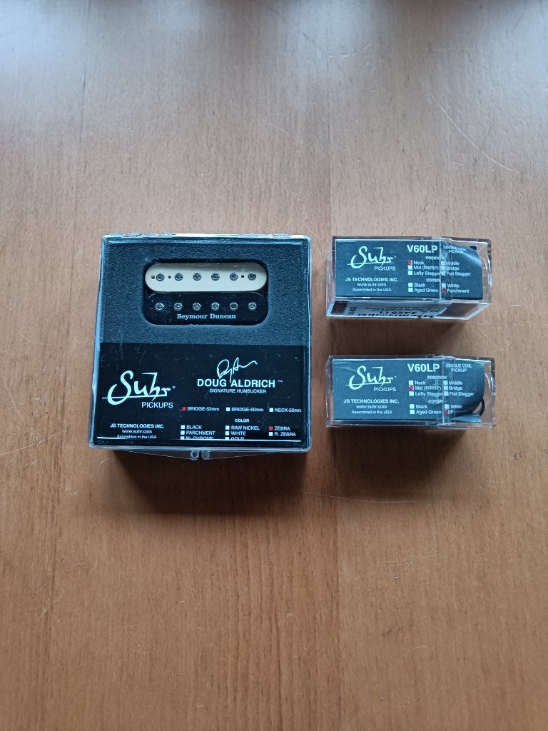 Seymour Duncan HSS set (TB10 én SSL6), Muziek en Instrumenten, Ophalen of Verzenden, Zo goed als nieuw, Elektrische gitaar