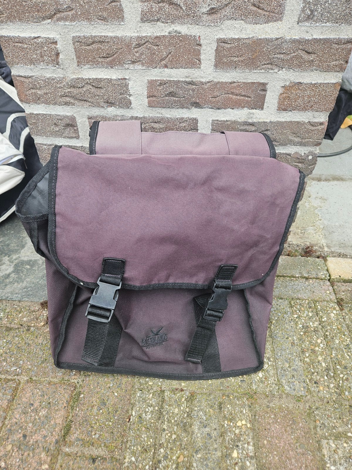 Greenlands fietstas - verkleurd, maar functioneel, Ophalen, Gebruikt, Greenlands